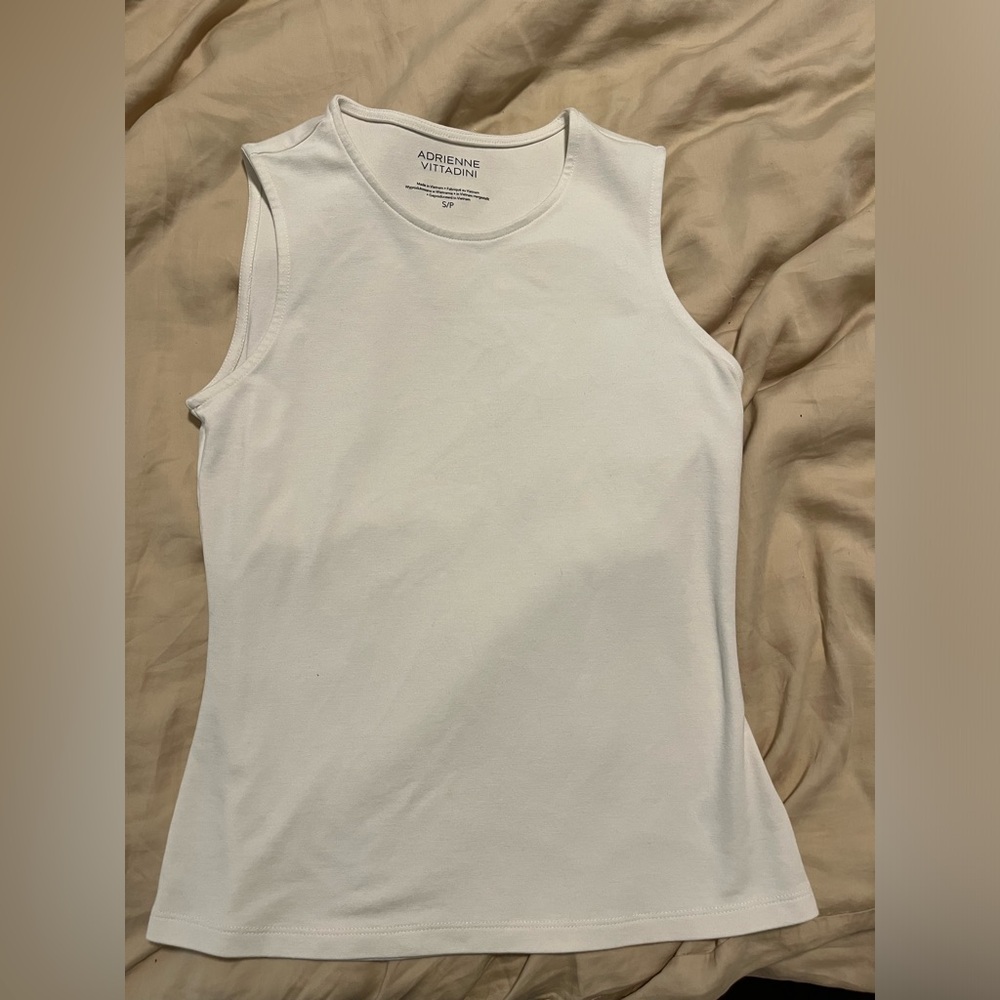 White tank top